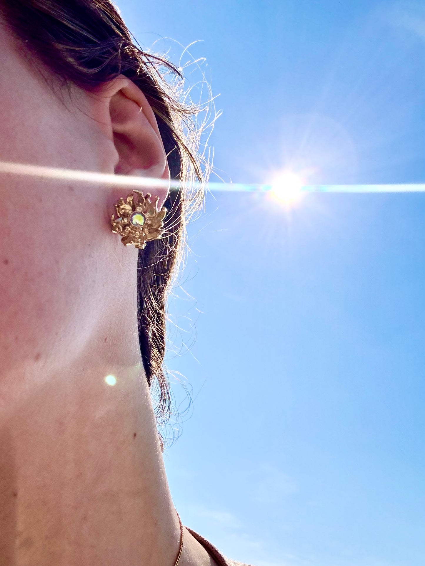 Petit modèle Boucles d’oreilles Désir de Liberté