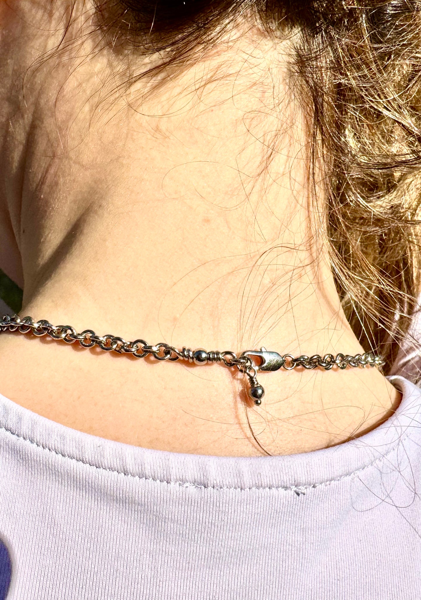 Collier Étoile Blanche