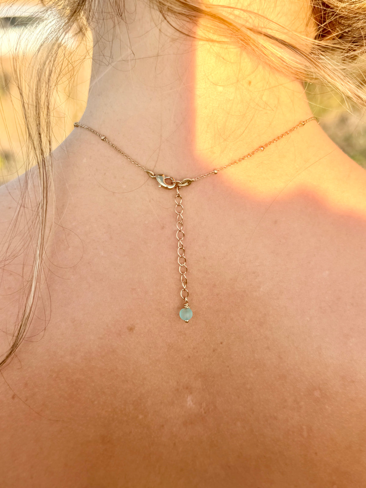 Collier Soleil Bleu