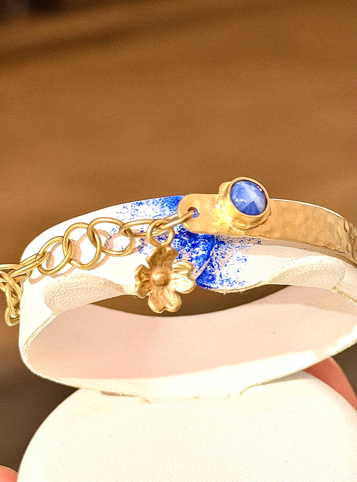 Bracelet Fleur du Ciel - pièce unique