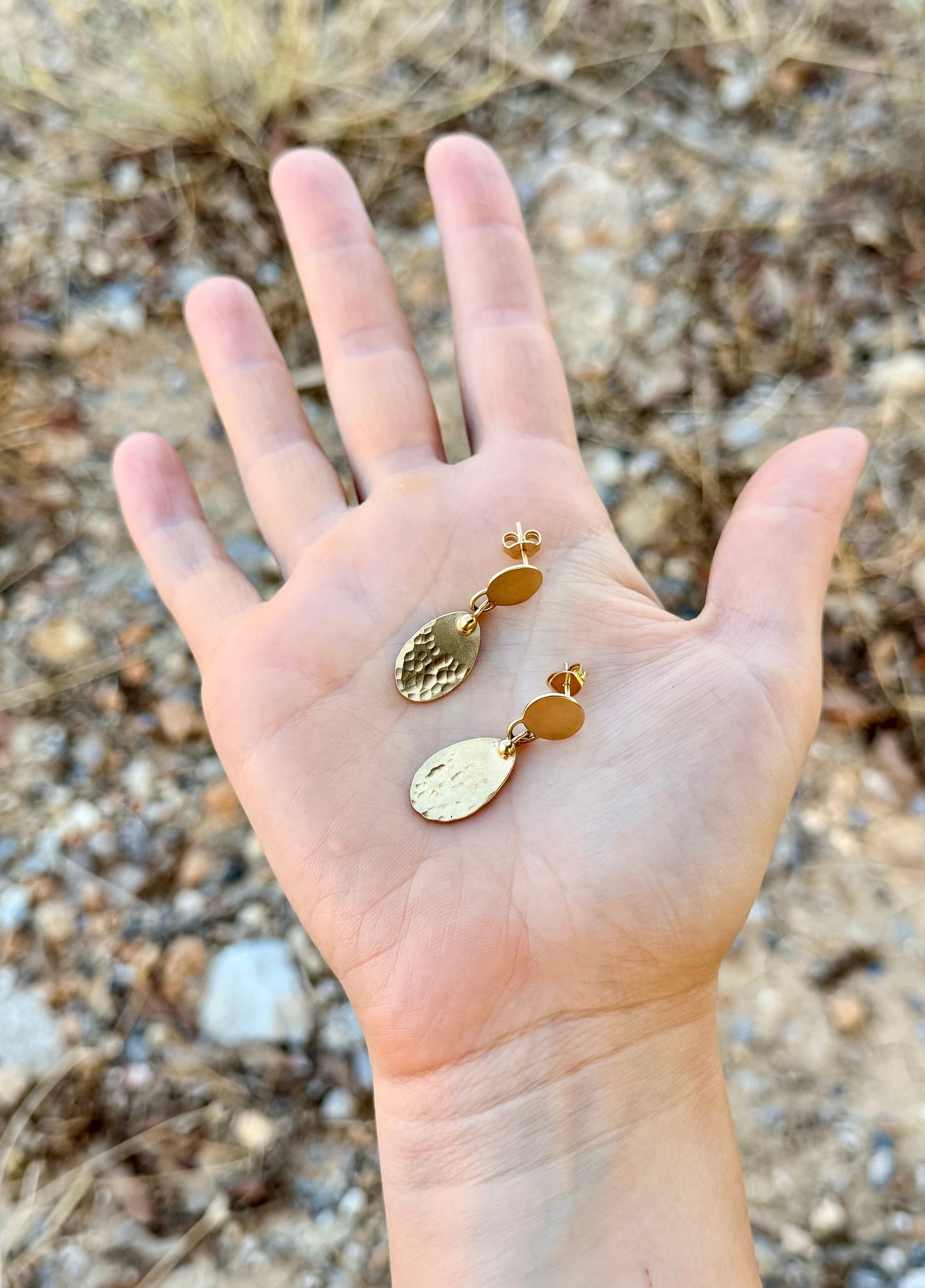 Instants Suspendus — Boucles d’oreilles - pièce unique