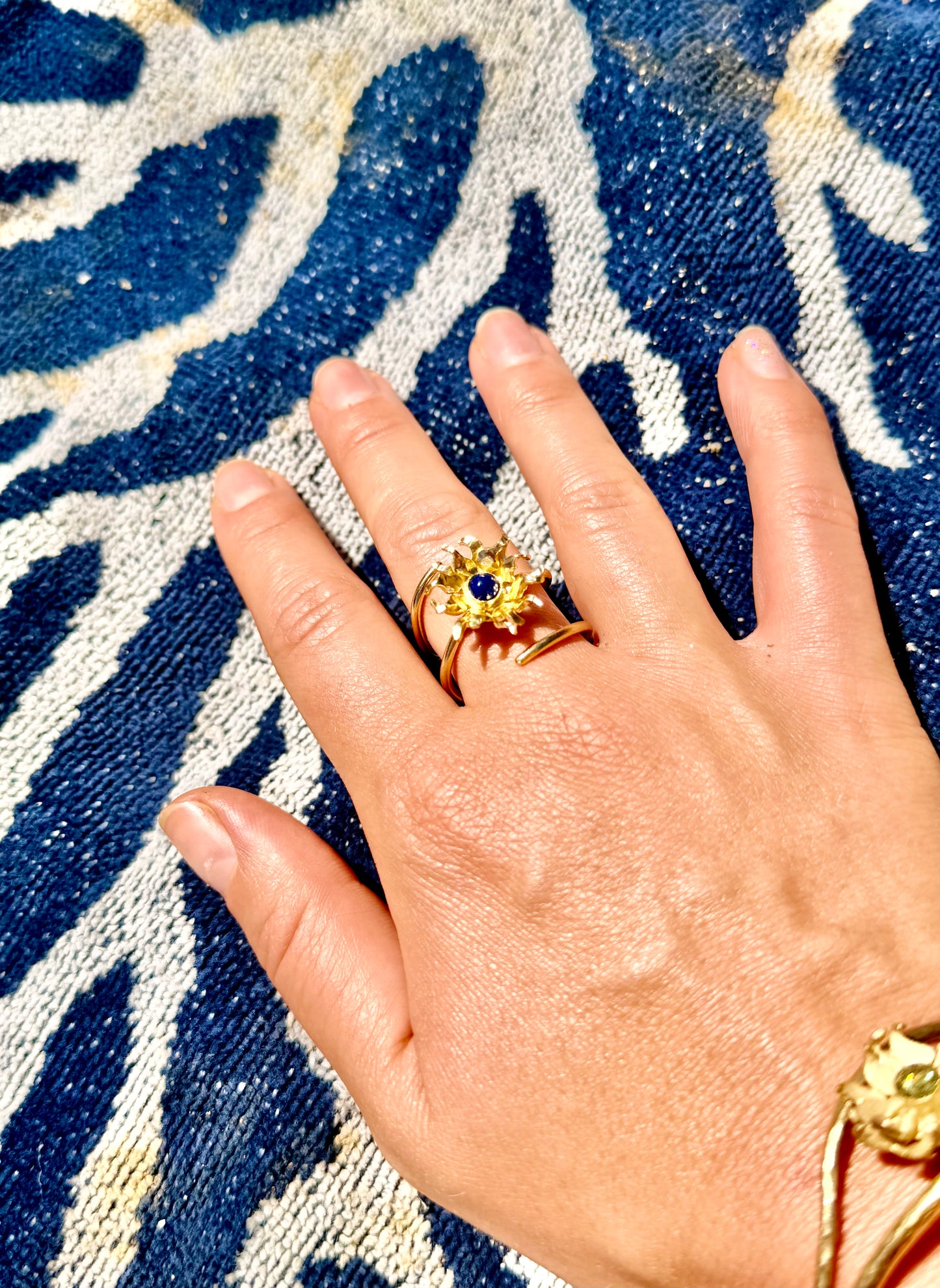 Bague Rêve Bleu - pièce unique