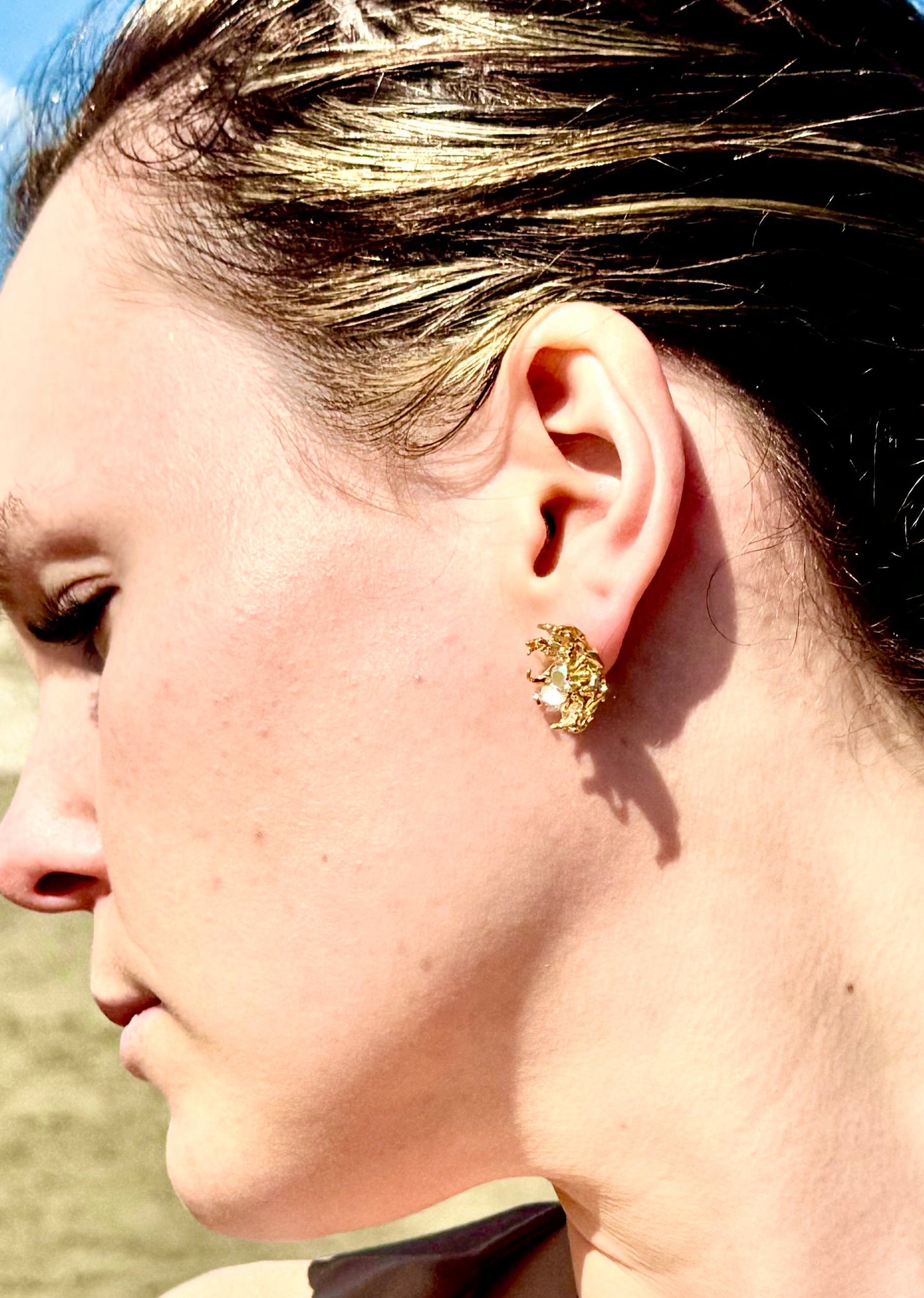 Petit modèle Boucles d’oreilles Désir de Liberté