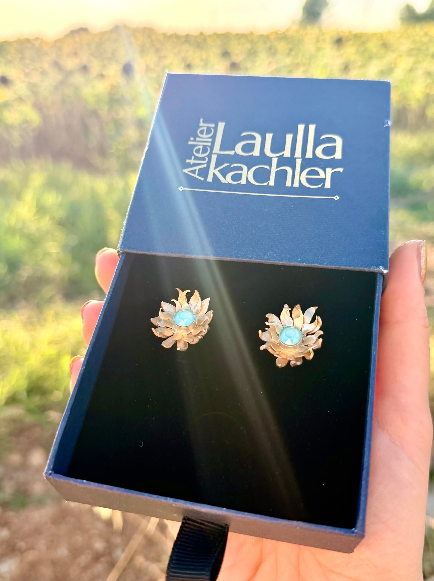 Boucles d’oreilles Lion - pièce unique
