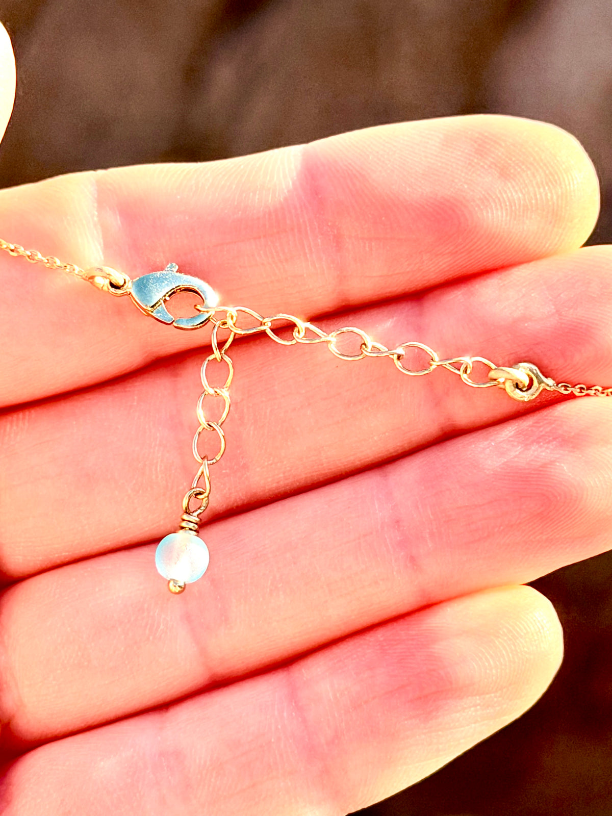 Collier Soleil Bleu