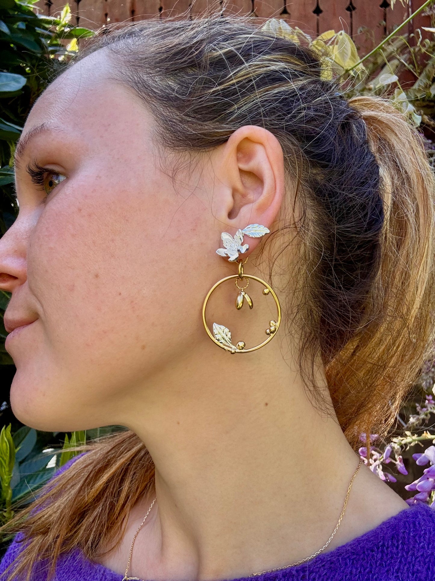 Boucles d’oreilles     Métamorphose - modulables