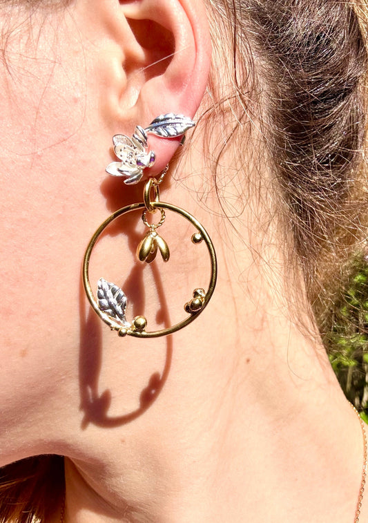 Boucles d’oreilles     Métamorphose - modulables