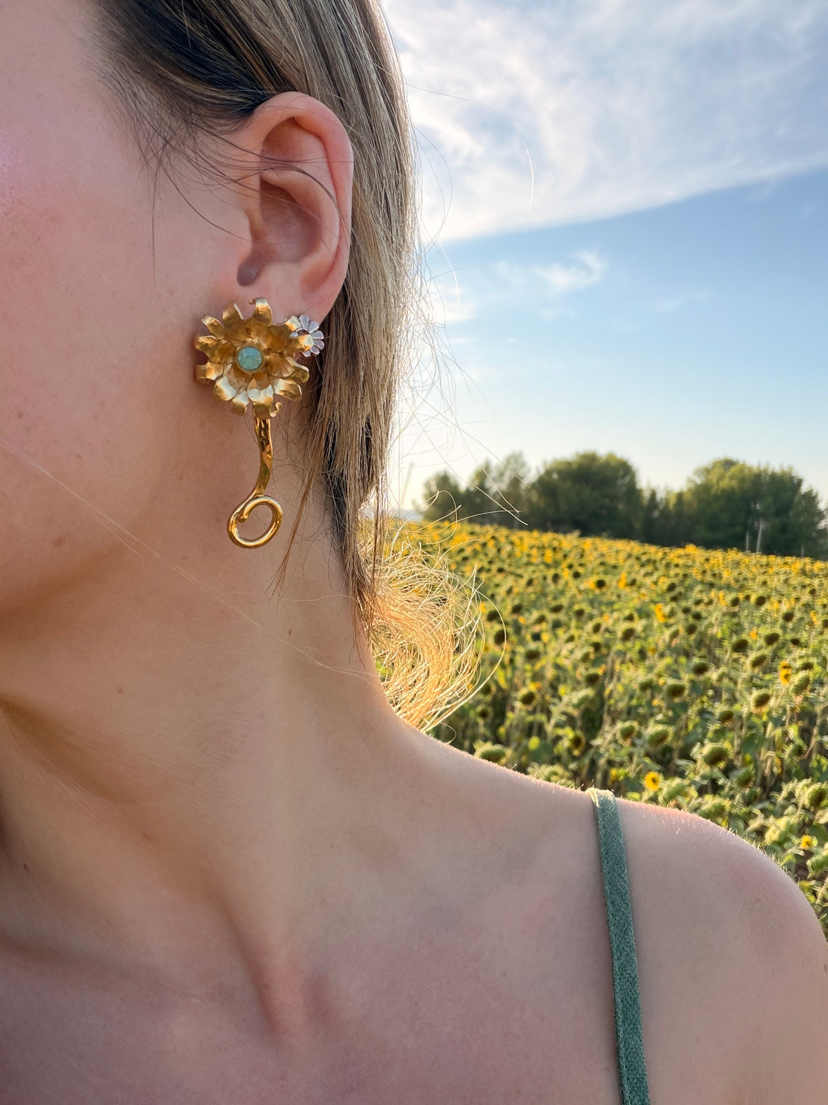 Boucles d’oreilles Petits Soleils