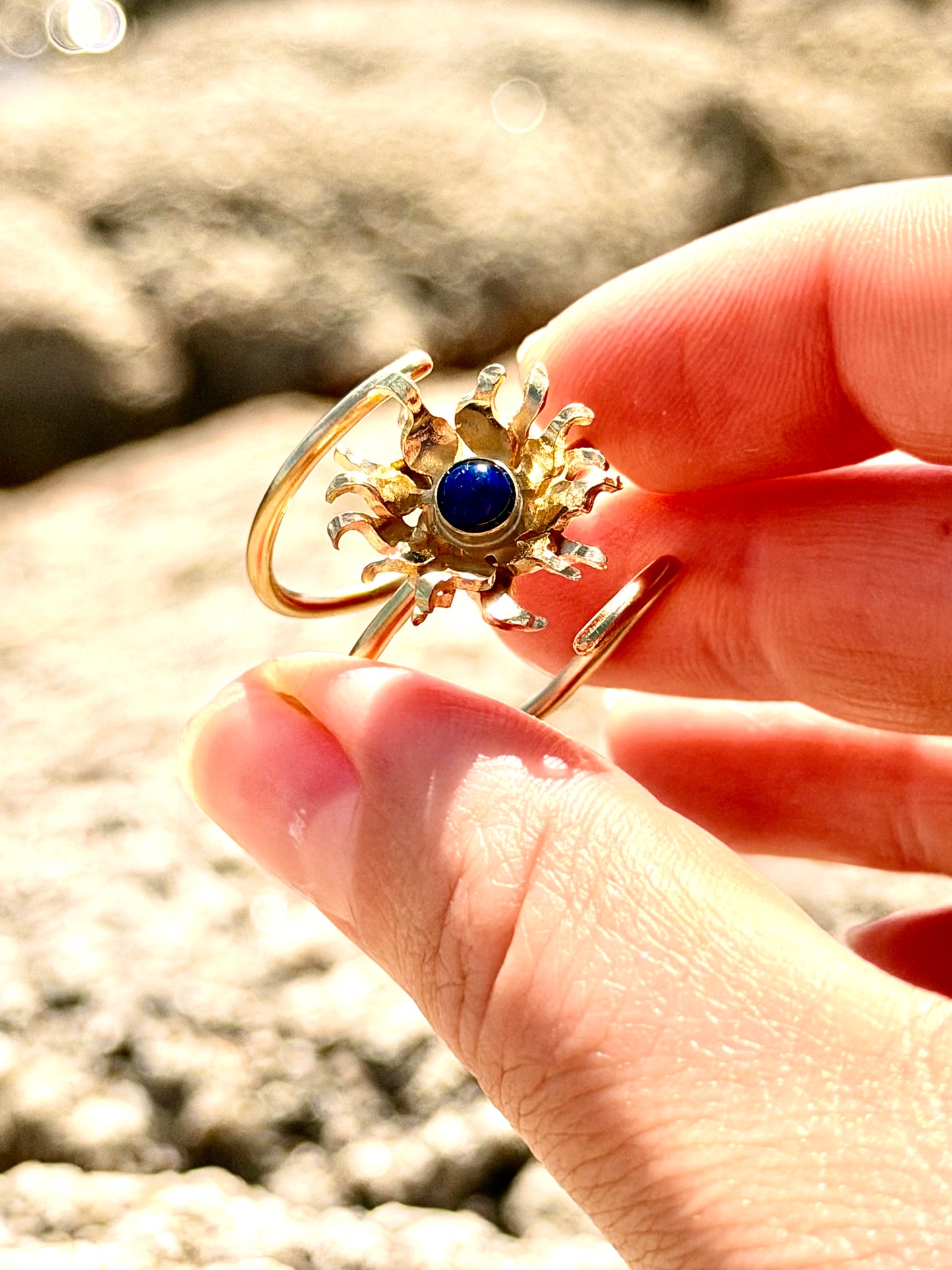 Bague Rêve Bleu - pièce unique