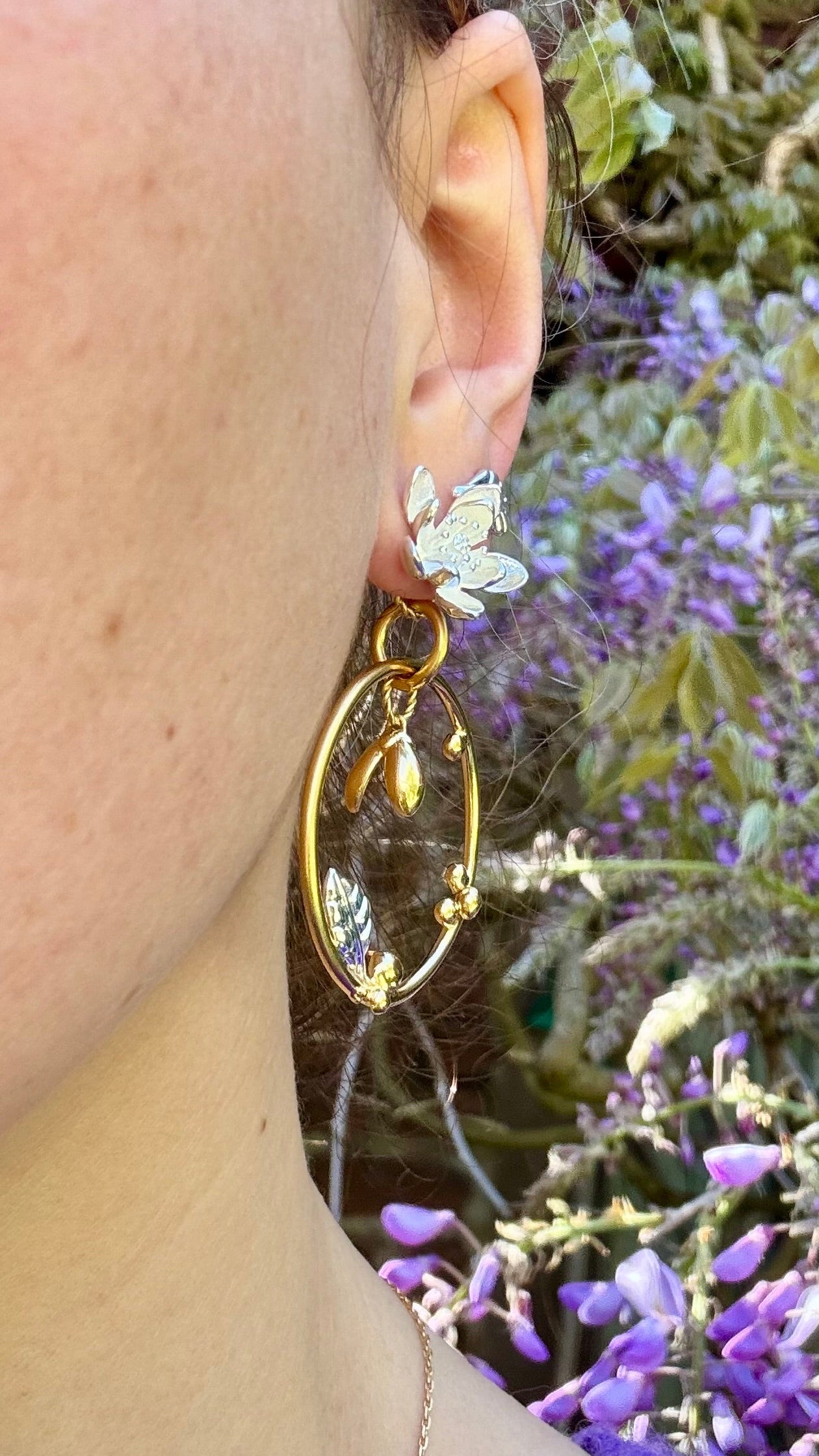 Boucles d’oreilles     Métamorphose - modulables