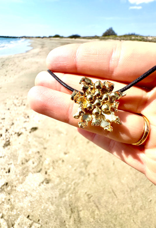 Collier Soleil Incandescent - pièce unique