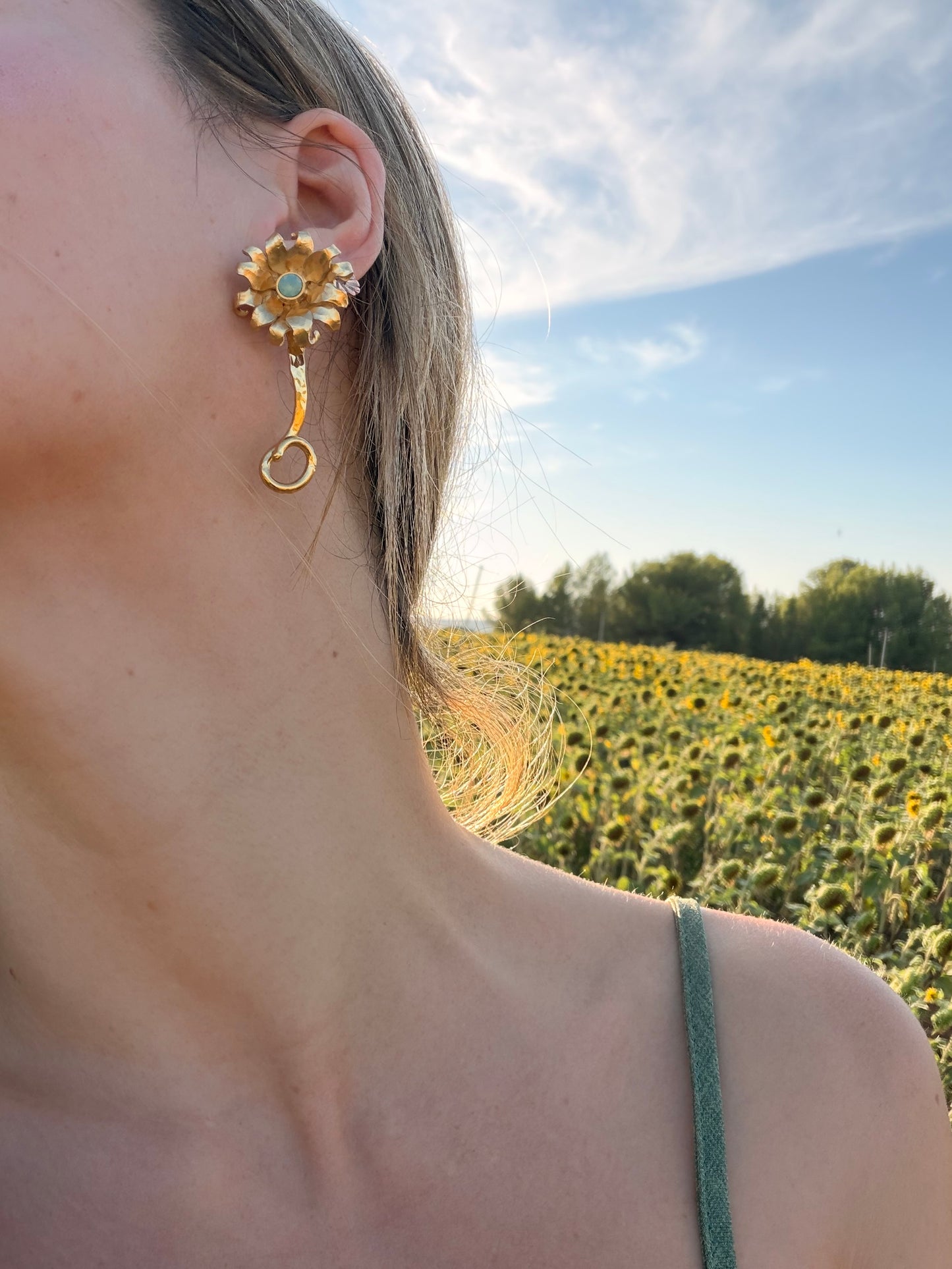 Boucles d’oreilles Petits Soleils