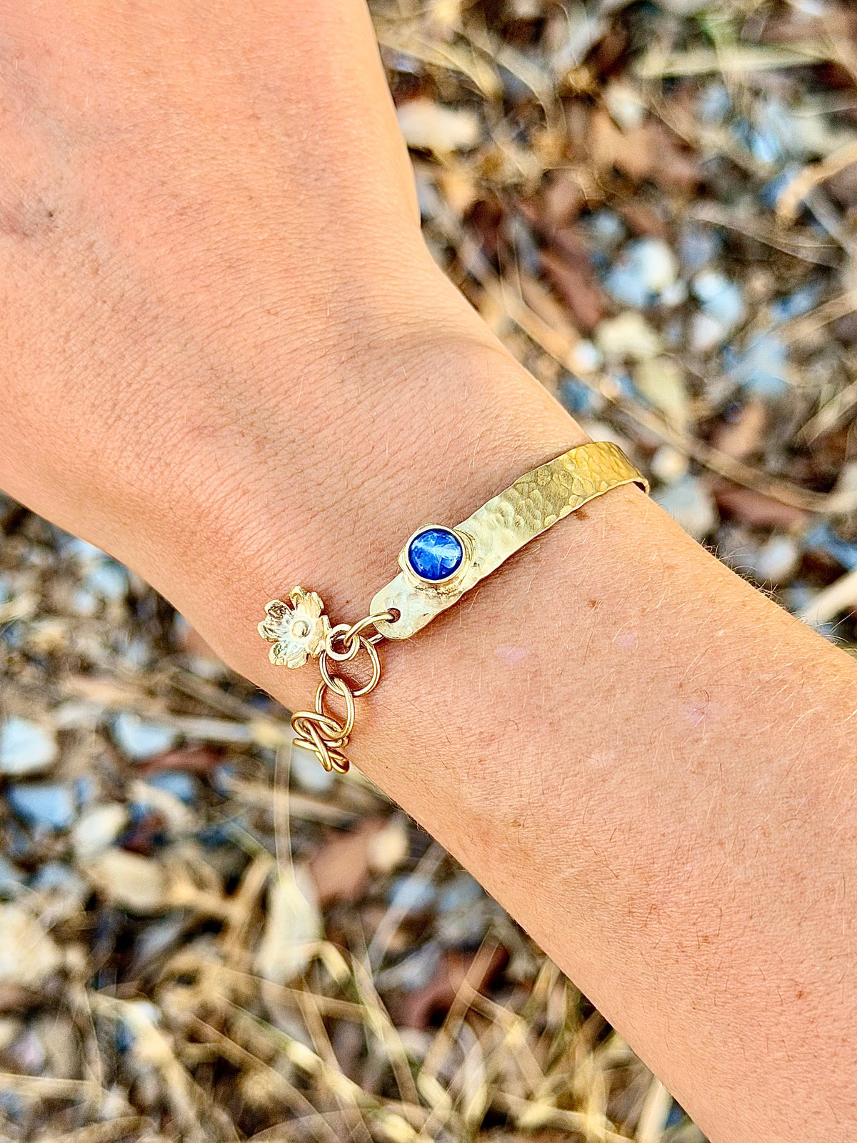Bracelet Fleur du Ciel - pièce unique