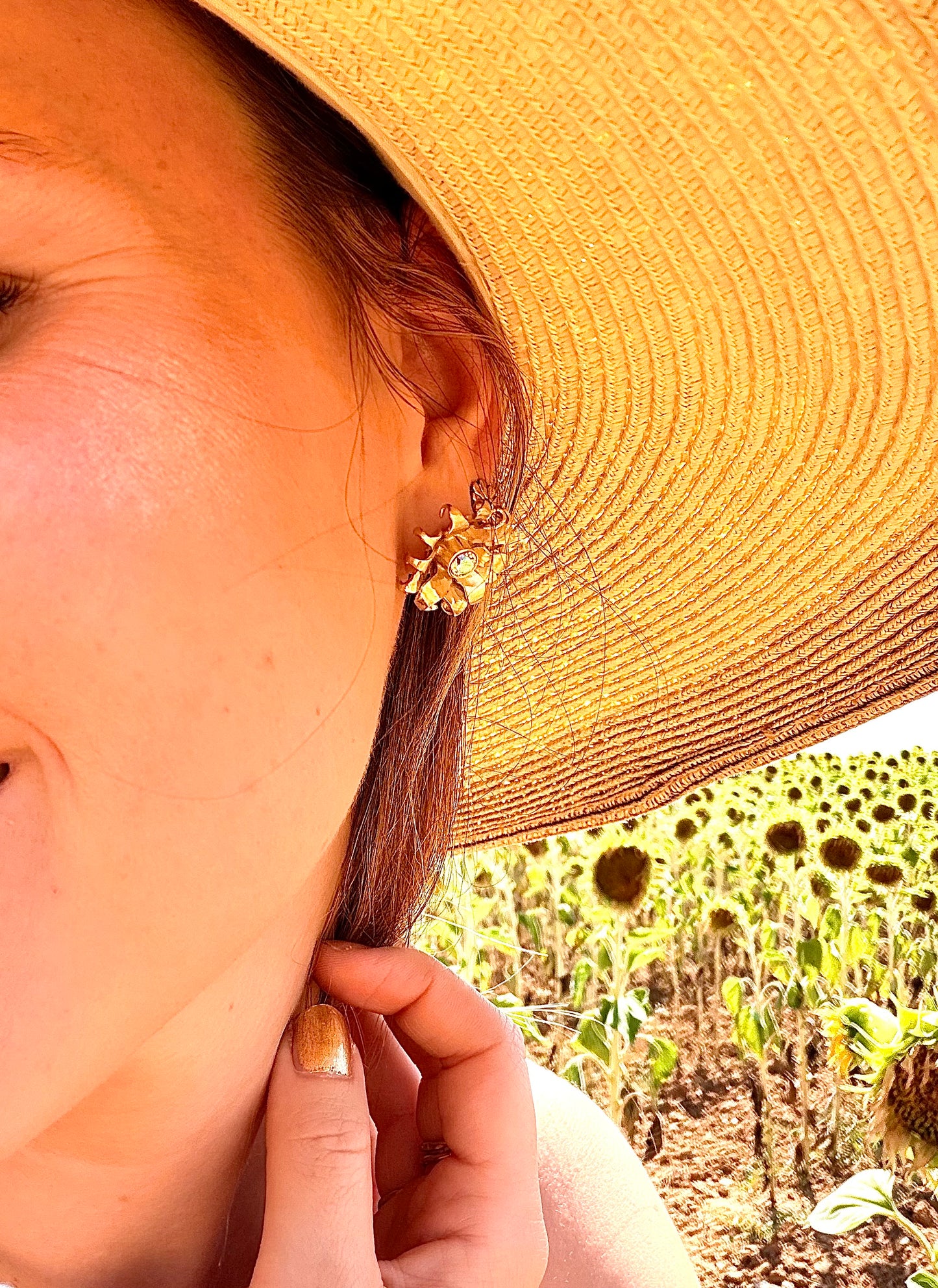 Boucles d’oreilles Petits Soleils